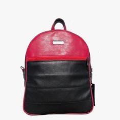 Imagem de Bolsa Mochila Bicolor Média Off White-Feminino