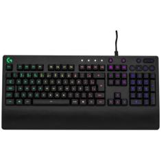 Imagem de Teclado Gamer RGB Logitech G213 Prodigy - USB ABNT2 Preto, Preto