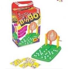 Joguinho de Bingo Infantil completo com Globo Giratório - Goal Kids - Jogo  Bingo Infantil - Magazine Luiza