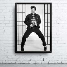 Imagem de Quadro Elvis Presley A4