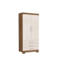 Imagem de Guarda Roupa Floripa 2 Portas 3 Gavetas - Rud Rack