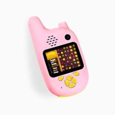 Imagem de Walkie Talkie Infantil  Câmera Tela Hd Bateria Recarregável - Compre A