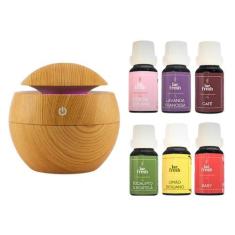 Imagem de Umidificador Difusor + 6 Essencias Puras Lar Fresh
