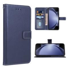 Imagem de Furill Capa de telefone para Samsung Galaxy Z Fold 5 5G 2023 carteira com alça de pulso e porta-cartões flip de couro carteira carteira carteira compartimento para identificação de crédito suporte