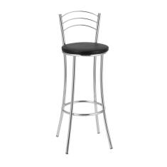 Imagem de Banqueta para Cozinha Bc26/a A101 Cromado/Preto