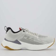 Imagem de Tênis Fila Master Branco e Preto-Masculino