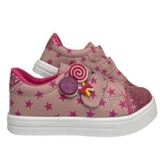 Imagem de Tenis Infantil Menina Estilosa Estrela 20 Ao 34-Feminino
