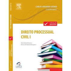Imagem de Direito Processual Civil I - Guerra, Carlos Eduardo - 9788535255270