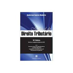 Imagem de Manual de Direito Tributário - Capa Comum - 9788579872020