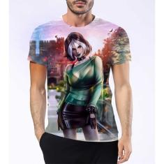 Camisa Camiseta Vampira X-men Charles Xavier Herói Art 3