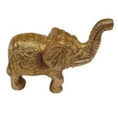 Imagem de Mini Estátua de Elefante de Bronze 7 cm