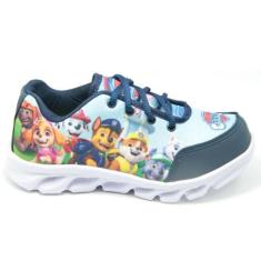 Imagem de Tênis Infantil Menino Luz Led Escolar Personagem Lançamento - Nog
