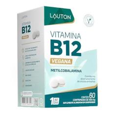 Imagem de Vitamina B12 Metilcobalanamida 60 Comprimidos Lauton