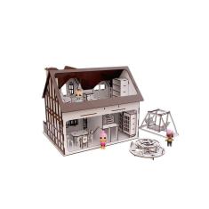 Imagem de Kit Casa Bonecas Com 29 Moveis Decorativa Bia Essence Darama