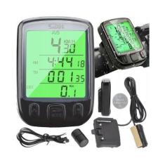 Imagem de Velocímetro Bicicleta - Led No Visor, Ciclismo Profissional - Bike Vel