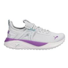 Imagem de Puma Tênis de corrida feminino Pacer 23 - Cinza, Surfe turquesa/névoa prateada/ultravioleta, 35