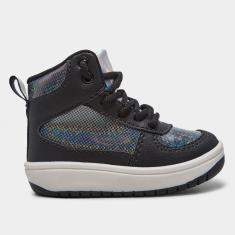 Imagem de Tênis Infantil Cano Médio Kurz Alto Glitter Menina-Feminino