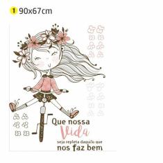 Imagem de Adesivo De Parede Que Nossa Vida