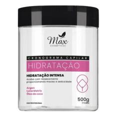 Imagem de Máscara De Hidratação 500G Cronograma Capilar Max Cosméticos - Max Com