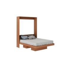 Imagem de Cama De Casal Articulada Dobrável Multifuncionalcm8016 Amêndoa - Tecno Mobili