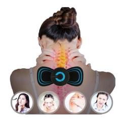 Imagem de Massageador Portátil Recarregável Alivia Dor Pescoço Cervical Ombros P