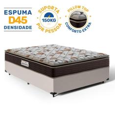 Imagem de Cama Box com Colchão de Espuma D45 Probel Guarda-Costas ProForce Plus Viúva 128cm