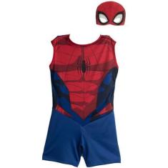 Imagem de Fantasia Homem Aranha Infantil Pop com Máscara - Regina, G