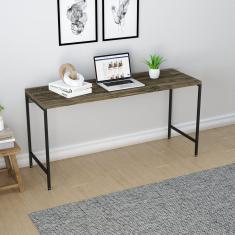 Imagem de Escrivaninha Industrial Active 150cm Yescasa Carvalho Dark