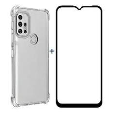 Imagem de Kit Capa Anti Impacto Motorola G10 + Película De Vidro 3D