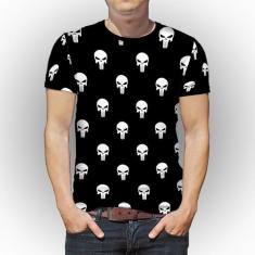 Imagem de Camiseta Símbolo Skull Justiceiro marvel - Full Art