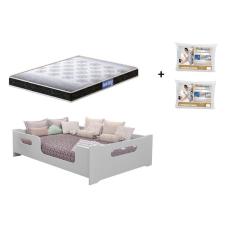 Imagem de Cama Casal Montissoriana Encanto 100% Mdf + Colchão Probel 188x138 + 2 TRAVESSEIROS PRODOMIR PROBEL