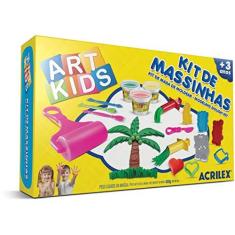 Imagem de Kit de Massinhas 5 Infantil Acrilex 450 g