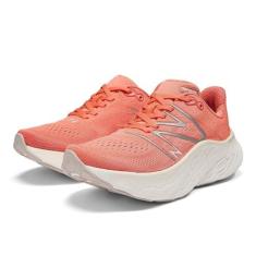 Imagem de New Balance Fresh Foam X More V4 Tênis de corrida feminino, Gulf Red/Sea Salt/Silver Metallic, 40