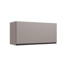 Imagem de Armário Aéreo de Cozinha 80cm Menor 1 Porta Basculante Fume