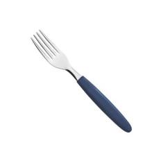 Imagem de Garfo de Mesa Ipanema em Aço Inox Azul Tramontina