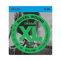 Imagem de Encordoamento Para Guitarra .008-.038 D'Addario XL Nickel Wound EXL130