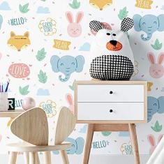 Imagem de Papel de Parede Adesivo Infantil N02089 Rolo de 0,58x3,00M