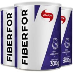 Imagem de Kit 3 Fiberfor Fibras Alimentares Vitafor 400G