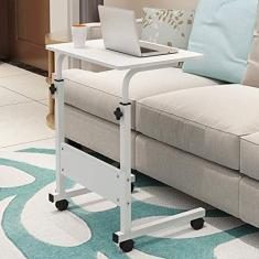 Imagem de Mesa De Computador Tipo Levantamento Simples Mesa Removível Mesa De Levantamento De Mesa Preguiçosa Mesa Simples Escrivaninha Cama Mesa De Computador Tubo De Aço Engrossado Rolamento De Carga Fort