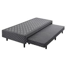 Imagem de Cama Box com Auxiliar Vila Real Solteiro Estofama