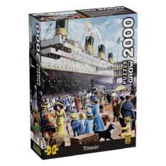 Imagem de Quebra Cabeça 2000 Peças Titanic 04212 Grow