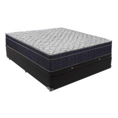 Imagem de Cama Box Baú Preto Viúvo Extra Firme Airtech D45 Ortobom
