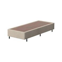 Imagem de Base Box Queen Size Probel Guarda Costas Vitality Revestida em Tecido Suede 26x188x79cm – Marfim