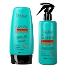 Imagem de Kit Cachos Creme De Pentear E Umidificador Forever Liss - Forever Liss