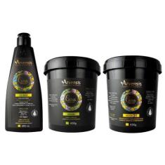 Imagem de Kit Arvensis Cachos Co Wash + Máscara Crespo + Máscara 2x1