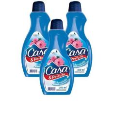 Imagem de Kit 3 Limpador Perfumado Casa E  Perfume Agradable 500ml - Casakm