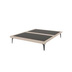Imagem de Estrutura para Cama Japonesa Toquio Casal Linho Bege