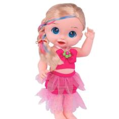 Imagem de Boneca Babys Collection - Bela Sereia Pink - Super Toys