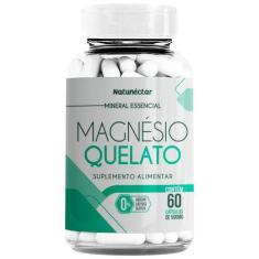 Imagem de Magnésio Quelato 500Mg 60 Caps - Natunéctar