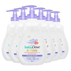 Imagem de Kit Sabonete Líquido Dove Baby Hidratação Hora De Dormir 400ml - 6 Unidades